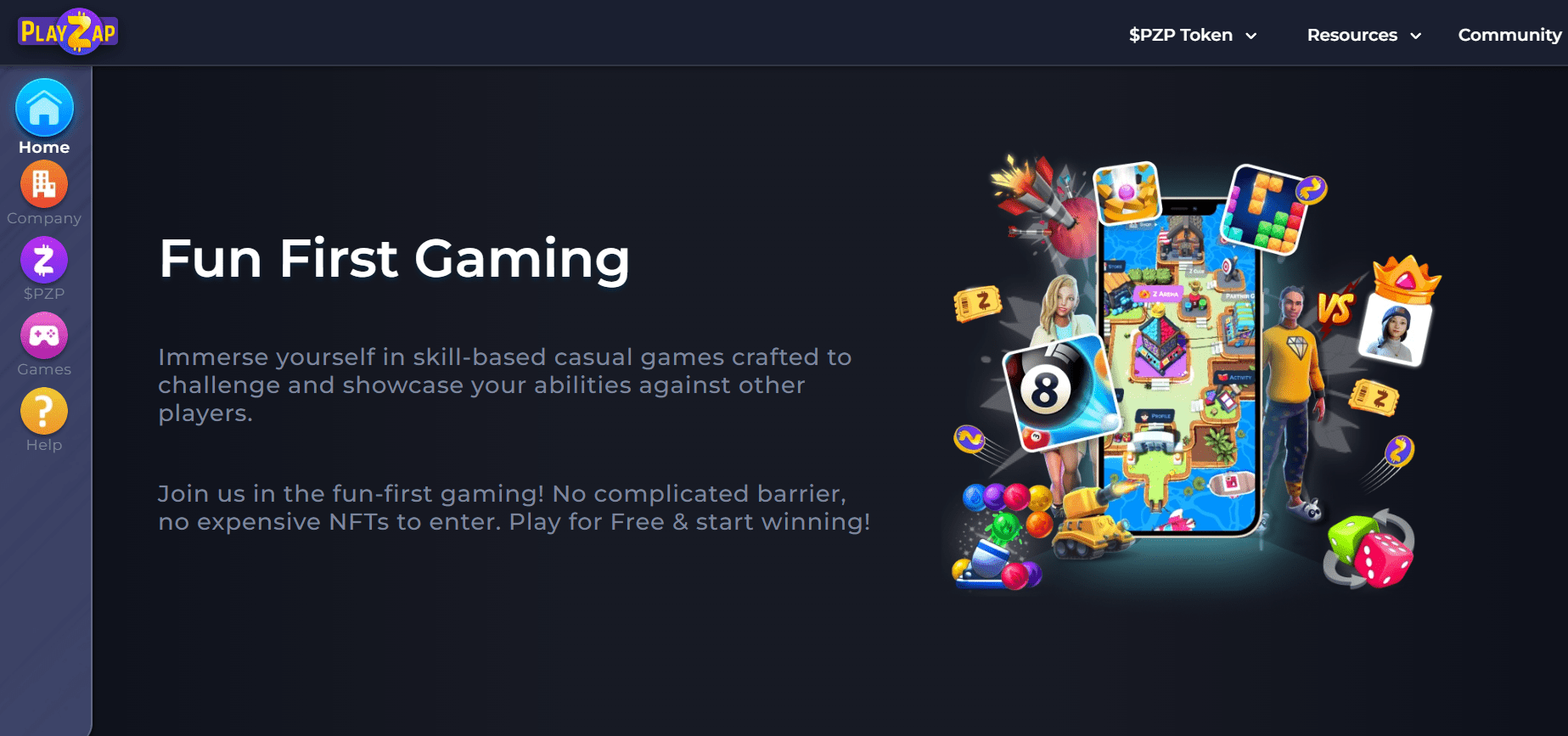 PlayZap-Play-to-Earn Gaming