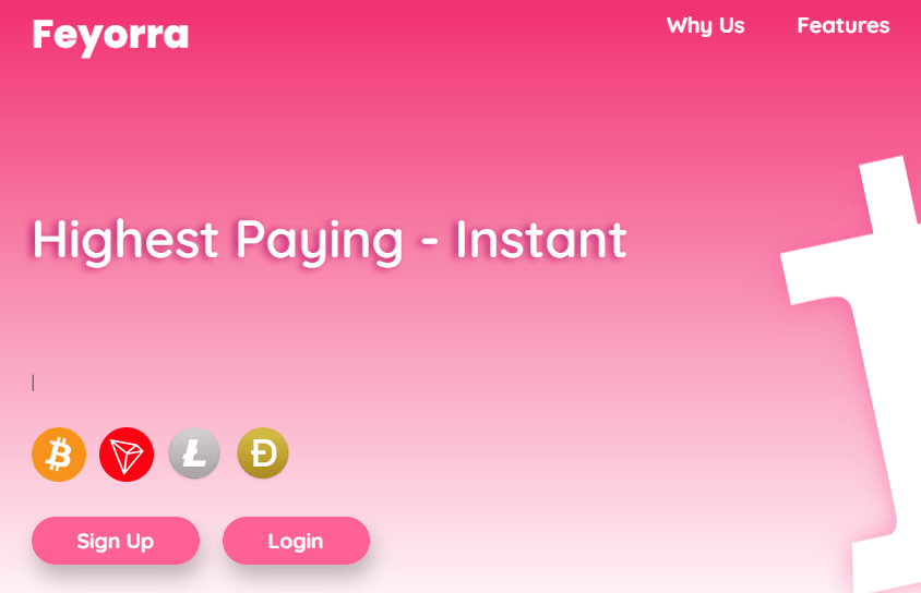 Feyorra.top Thriving Online Earning BTC
