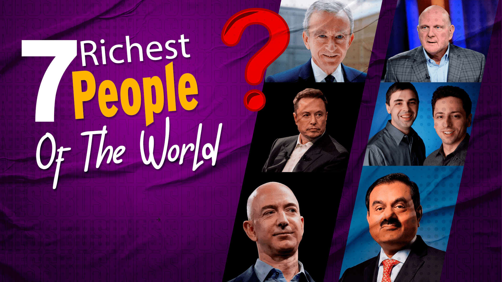 Richest People of The World 2024
