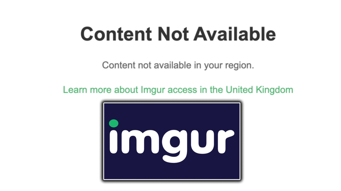 Imgur blocked UK