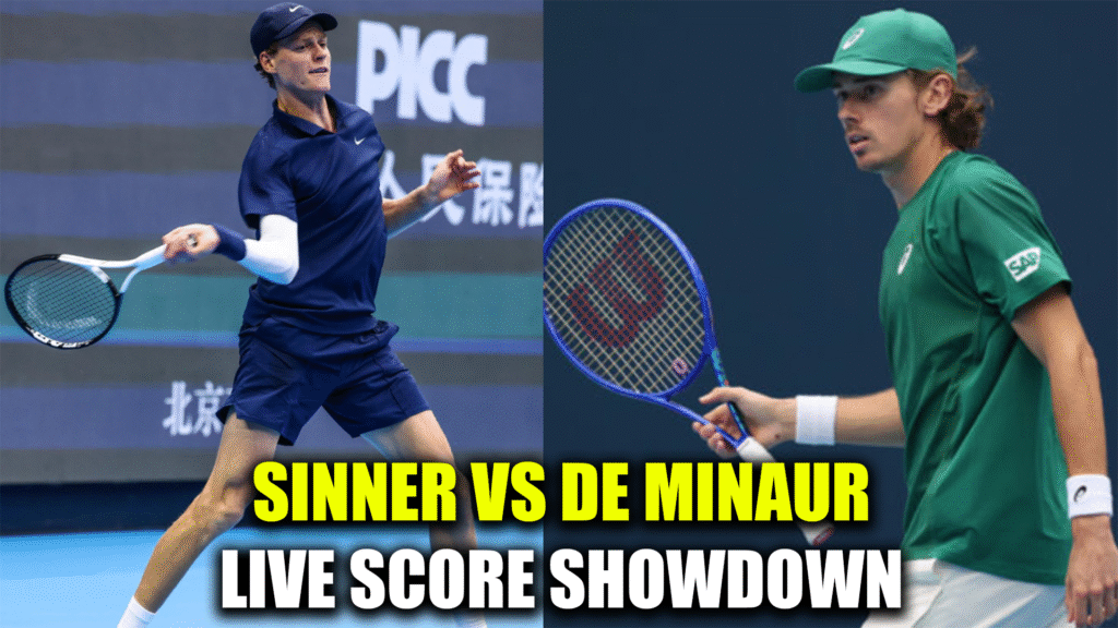 Sinner vs De Minaur: Beijing Semifinal Thriller | ATP 2025