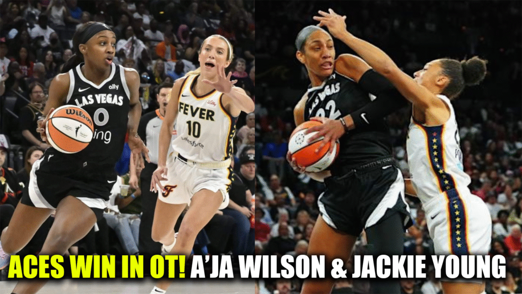 Aces Edge Fever in OT Thriller to Reach WNBA Finals