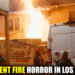 6 Rescued After Fire Engulfs South Los Angeles Apartment | Fire Los Angeles