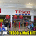 FTSE 100 Live Update: Tesco Share Price Rises as M&S Gains Despite Market Volatility