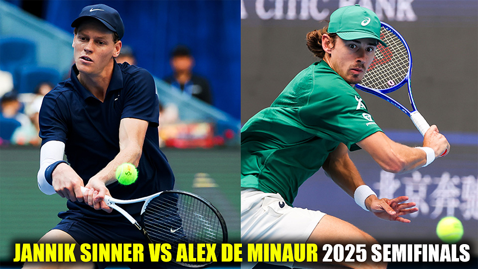 Jannik Sinner Battles Alex de Minaur | Beijing 2025 Semifinal Highlights