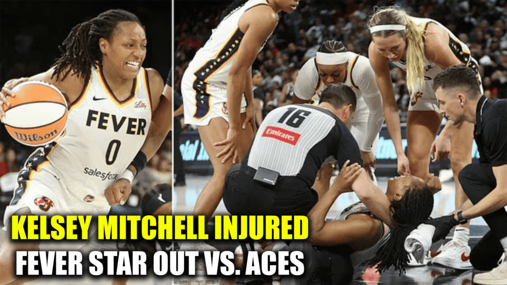 Kelsey Mitchell Injury Hits Fever in WNBA Playoffs