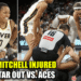 Kelsey Mitchell Injury Hits Fever in WNBA Playoffs