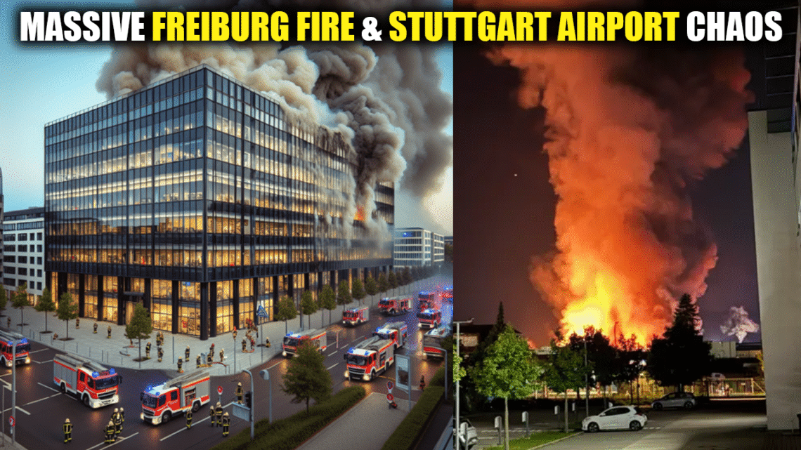 Freiburg Industrial Fire Chaos: Massive Damage and Stuttgart Airport Disruptions