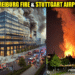 Freiburg Industrial Fire Chaos: Massive Damage and Stuttgart Airport Disruptions