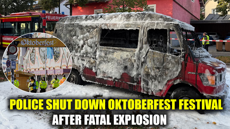 Police Shut Down Oktoberfest After Fatal Explosion | Oktoberfest 2025 Breaking News