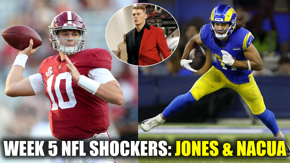 NFL Week 5 Highlights: Mac Jones & Puka Nacua Steal the Spotlight | Best Team Arrivals