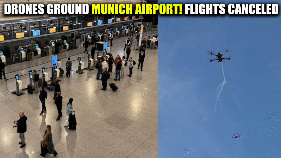 Drones at Munich Airport: Flights Disrupted Before Operations Reopen