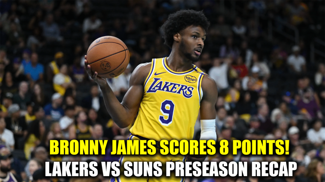 Bronny James’ Preseason Growth with the Lakers