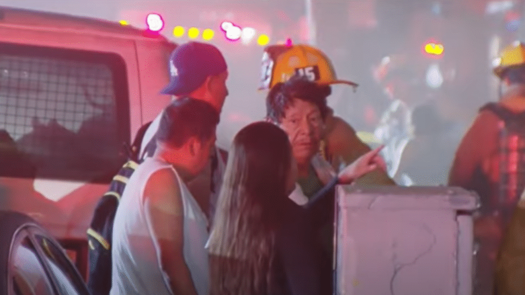 6 Rescued After Fire Engulfs South Los Angeles Apartment | Fire Los Angeles