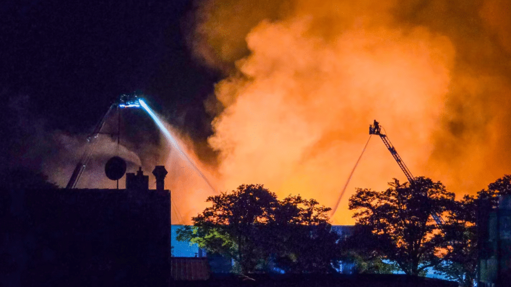Freiburg Industrial Fire Chaos: Massive Damage and Stuttgart Airport Disruptions