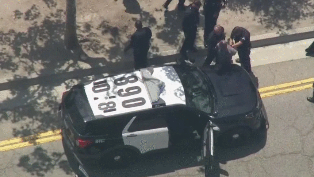 Van Nuys SUV Flip: L.A.’s High-Speed Chase Drama