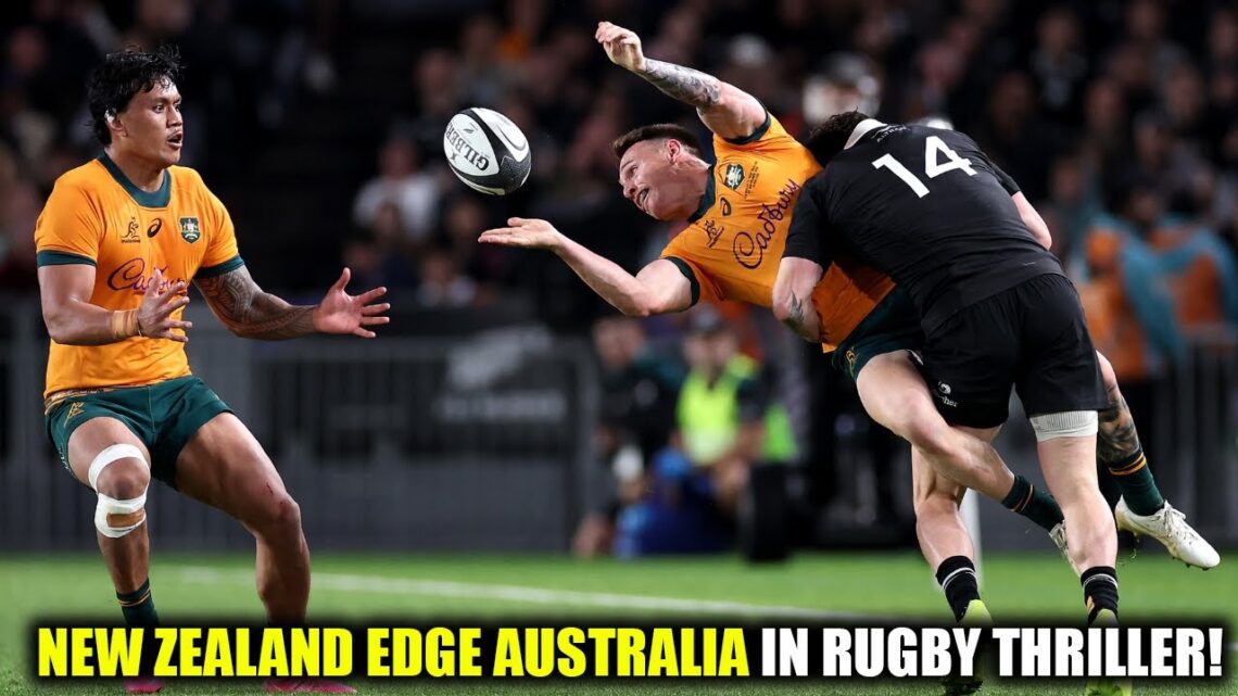 New Zealand Lead Australia in Thrilling Rugby Championship Battle