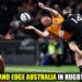 New Zealand Lead Australia in Thrilling Rugby Championship Battle