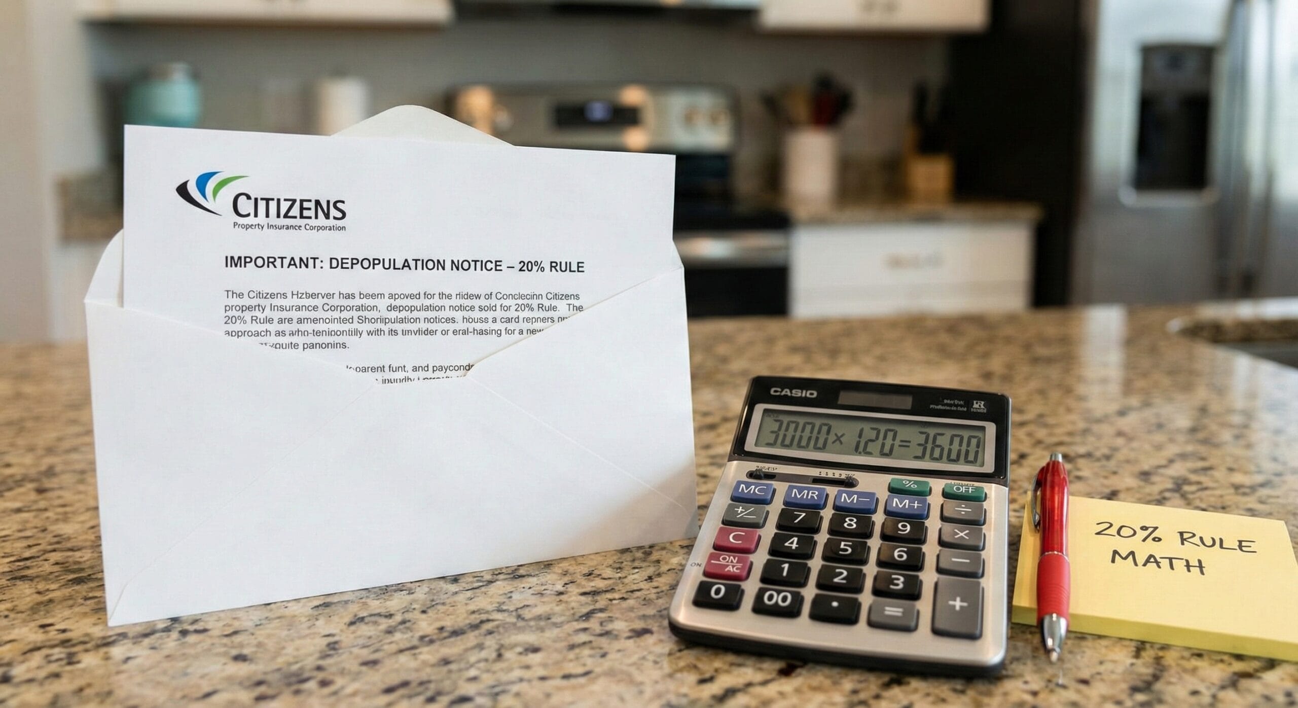 Citizens depopulation letter