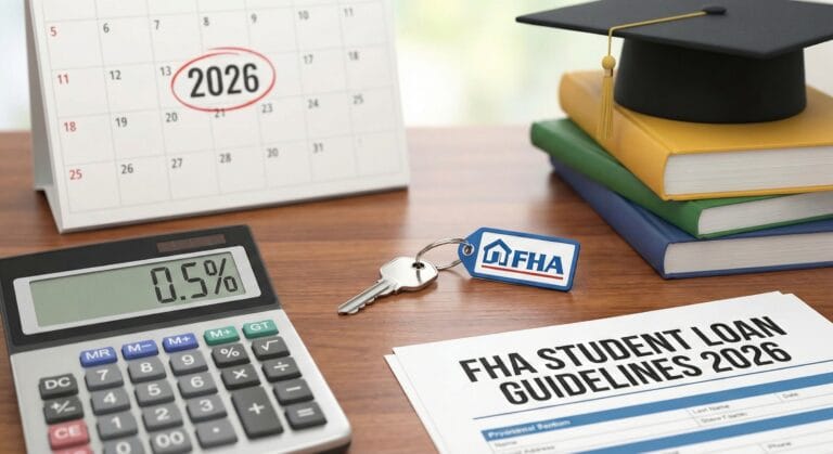 FHA Student Loan Guidelines 2026 The 0.5% Rule Explained